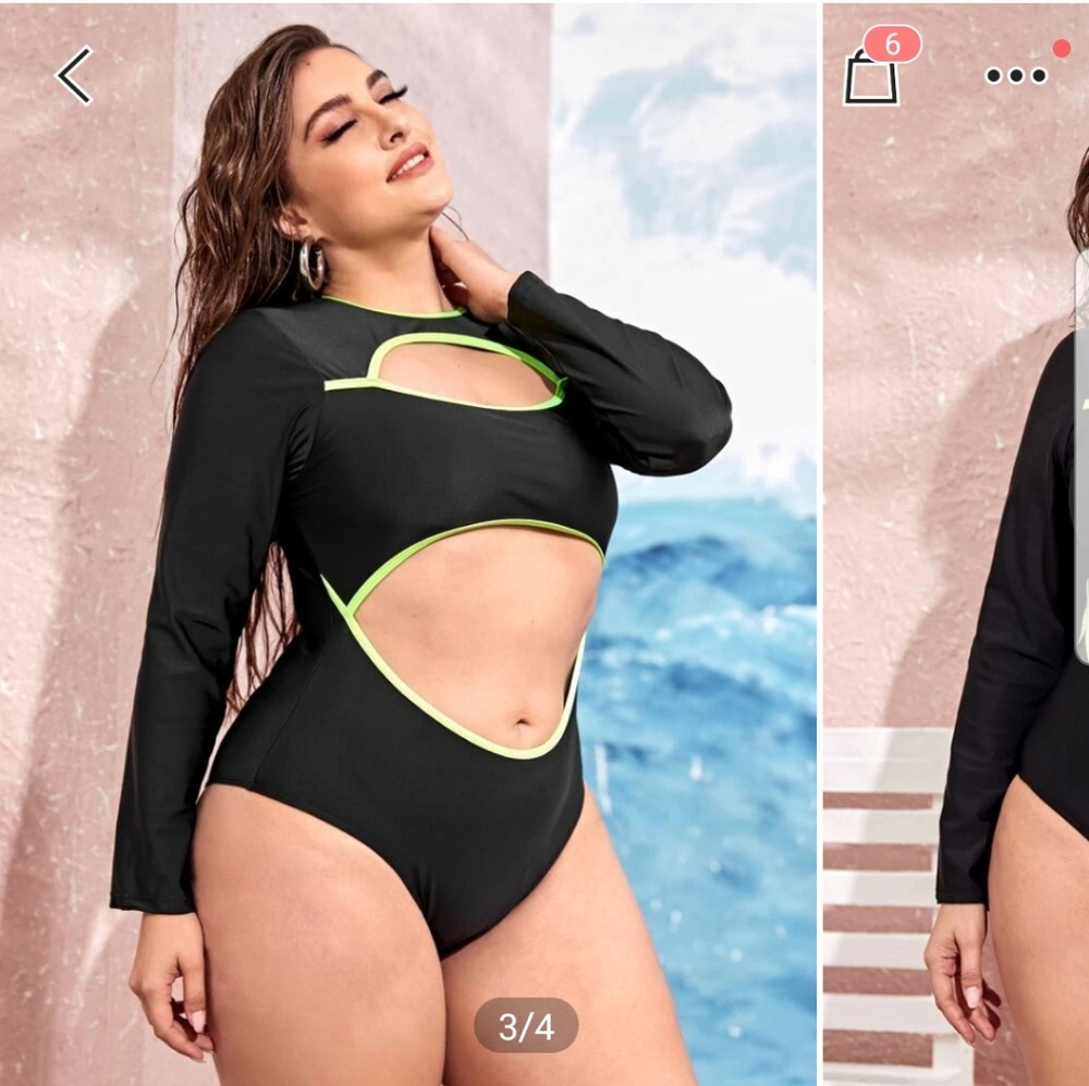 Long sleeve Swimsuit - Picture 2 of 5